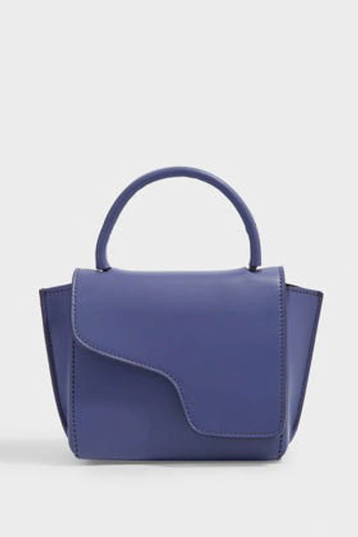 Shop Atp Atelier Montalcino Leather Bag In Purple