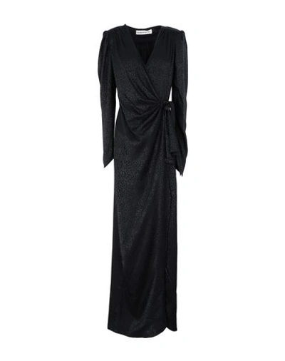 Shop Nineminutes Long Dresses In Black