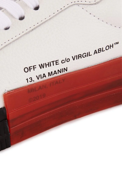 Shop Off-white Low Vulcanised Trainers In White / Black