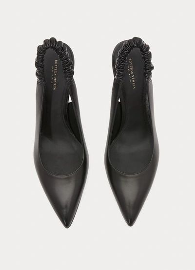 Shop Bottega Veneta Slingback Pumps In Nero