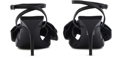 Shop Balenciaga Bow Stilettos In 1000