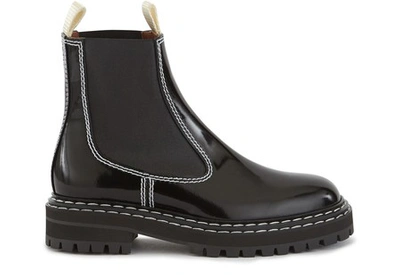 Shop Proenza Schouler Chelsea Boots In Black