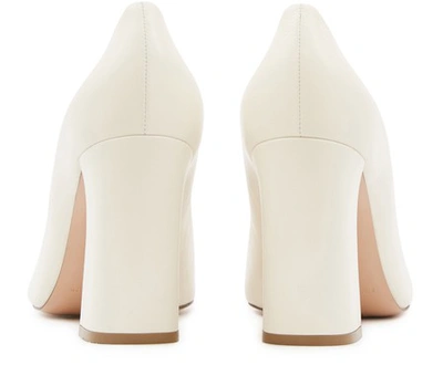 Shop Nicholas Kirkwood Miri Pumps In Écru