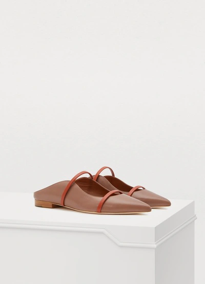 Shop Malone Souliers Maureen Mules In Brown