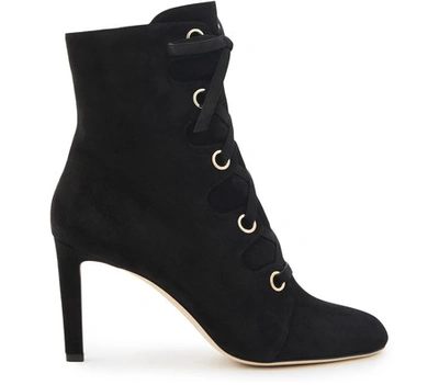 Shop Jimmy Choo Blayre 85 Ankle Boots In Black