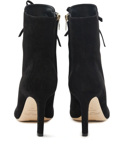 Shop Jimmy Choo Blayre 85 Ankle Boots In Black