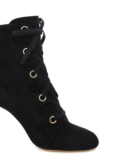 Shop Jimmy Choo Blayre 85 Ankle Boots In Black