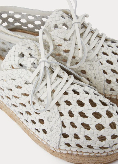 Shop Zimmermann Woven Espadrilles In Natural