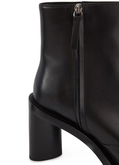 Shop Acne Studios Booker Heeled Ankle Boots In Black