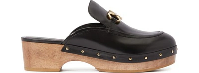 Shop Ferragamo Cleome Mules In Black