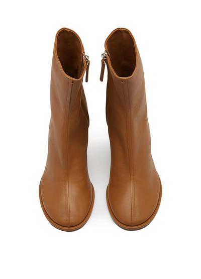 Shop The Row Teatime Zip Ankle Boots In Fawn