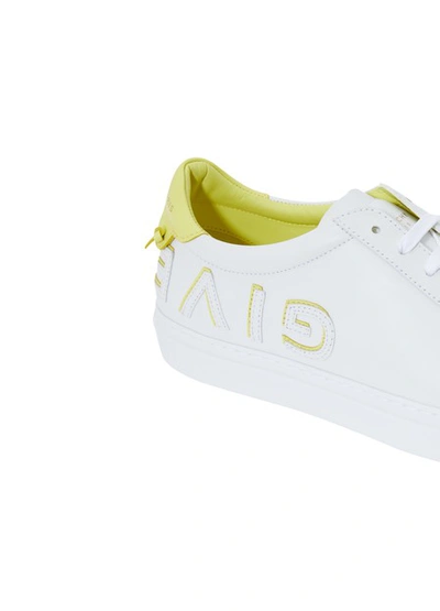 Shop Givenchy Urban Street Sneakers In Blancj Jaune