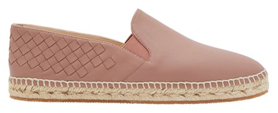 Shop Bottega Veneta Gala Espadrilles In Deco Rose