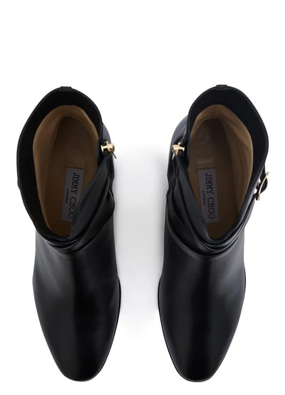 Shop Jimmy Choo Harker 45 Ankle Boots In Black Black