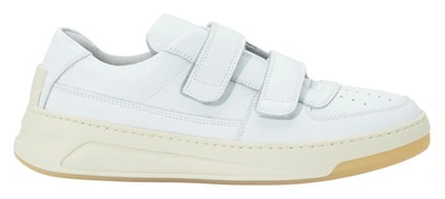 Shop Acne Studios Steffey Trainers In White