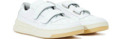 Shop Acne Studios Steffey Trainers In White