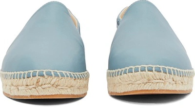 Shop Bottega Veneta Gala Espadrilles In Tweedia Blue