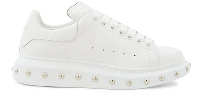 Shop Alexander Mcqueen Oversized Trainers In White