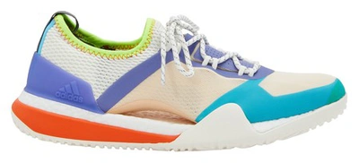 Shop Adidas By Stella Mccartney Pure Boost Xtr 3.0.s Sneakers In Apricot/purple/cyan