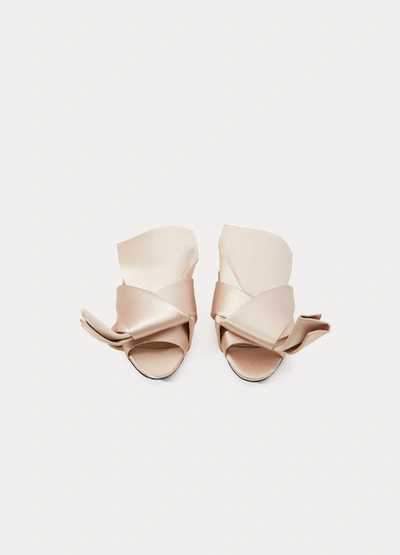 Shop N°21 Knotted Mules In Light Pink