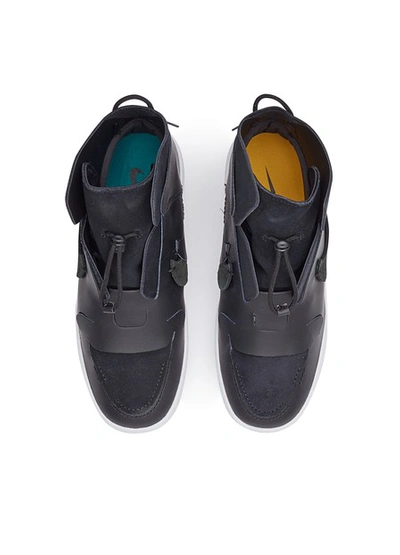 Shop Nike Vandalised Lx Trainers In Black/anthracite-mystic Green