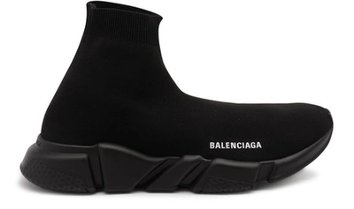 Shop Balenciaga Speed Trainers In Black