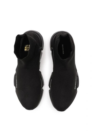 Shop Balenciaga Speed Trainers In Black