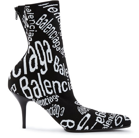 balenciaga knit boots