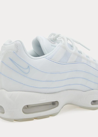 Shop Nike Air Max 95 Se Sneakers In Summit White/summit White-summit White