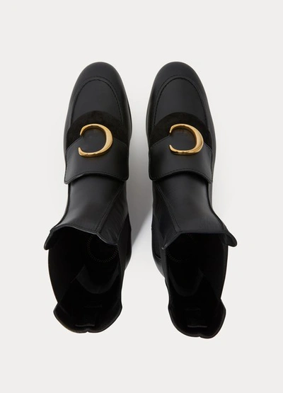 Shop Chloé C Ankle Boots In Black