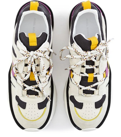 Shop Isabel Marant Kindsay Trainers In Anthracite