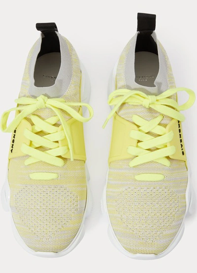 Shop Givenchy Jaw Sock-sneakers In Yellow