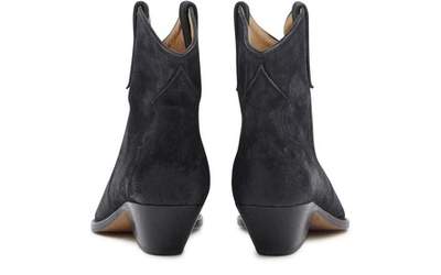 Shop Isabel Marant Dewina Ankle Boots In Black