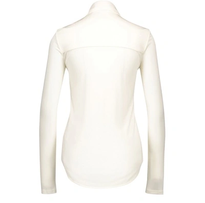 Shop Burberry Patia Shirt In Off-white