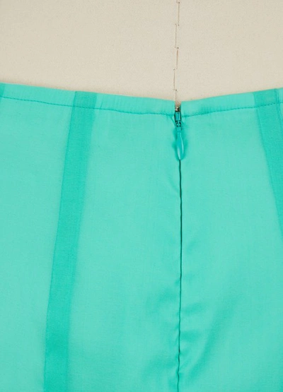 Shop Victoria Beckham Pencil Skirt In Green