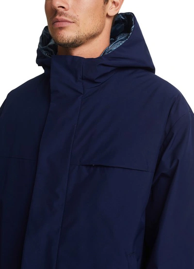 Shop Prada Jacket In Blue