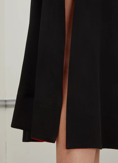 Shop Givenchy Sleeveless Midi Dress In Black