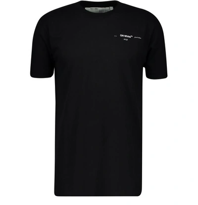 Shop Off-white 'rainbow Arrows' T-shirt In Black
