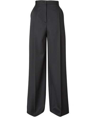 Shop Nina Ricci Wool Trousers In U9000