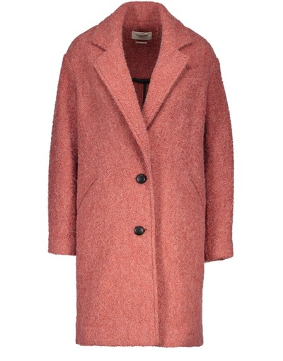 Shop Isabel Marant Étoile Dante Coat In Pink