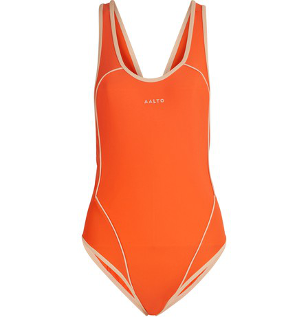 lto One Piece Bathing Suit In Orange Modesens