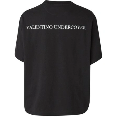 Shop Valentino Cosmos T-shirt In Nero