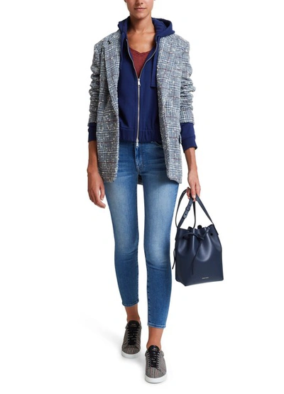 Shop Isabel Marant Étoile Korix Jacket In Grey/blue