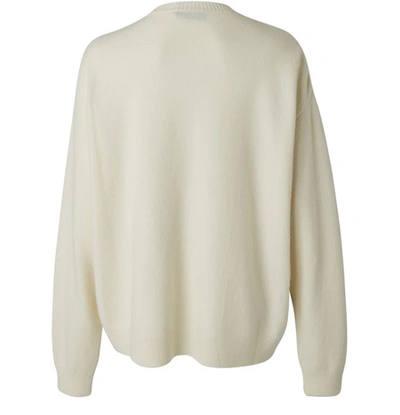 Shop Alanui Wool And Cashmere Jumper In White