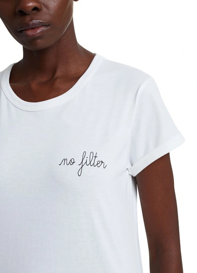 Shop Maison Labiche No Filter T-shirt In White