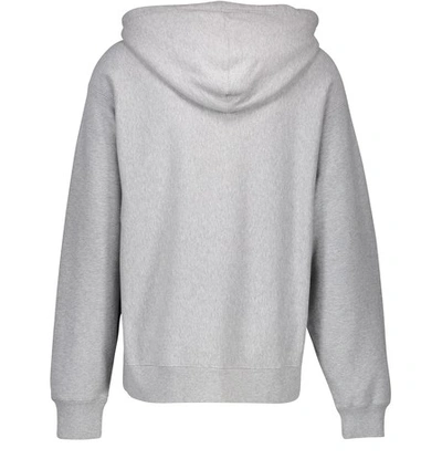 Shop Gucci The Face Hoodie In Grey