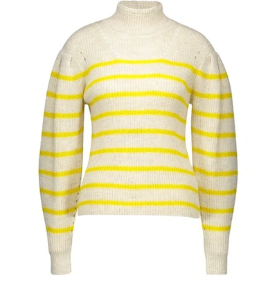 Shop Isabel Marant Étoile Georgia Sweatshirt In Yellow