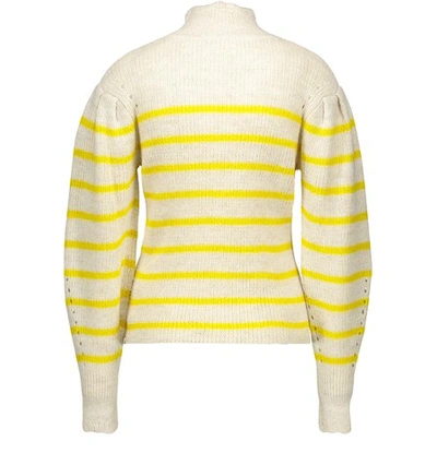 Shop Isabel Marant Étoile Georgia Sweatshirt In Yellow