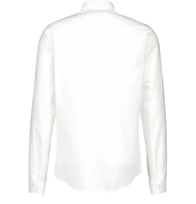 Shop Ami Alexandre Mattiussi Cotton Shirt In White