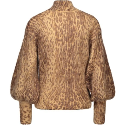 Shop Zimmermann Espionage Mohair Blend Jumper In Animal